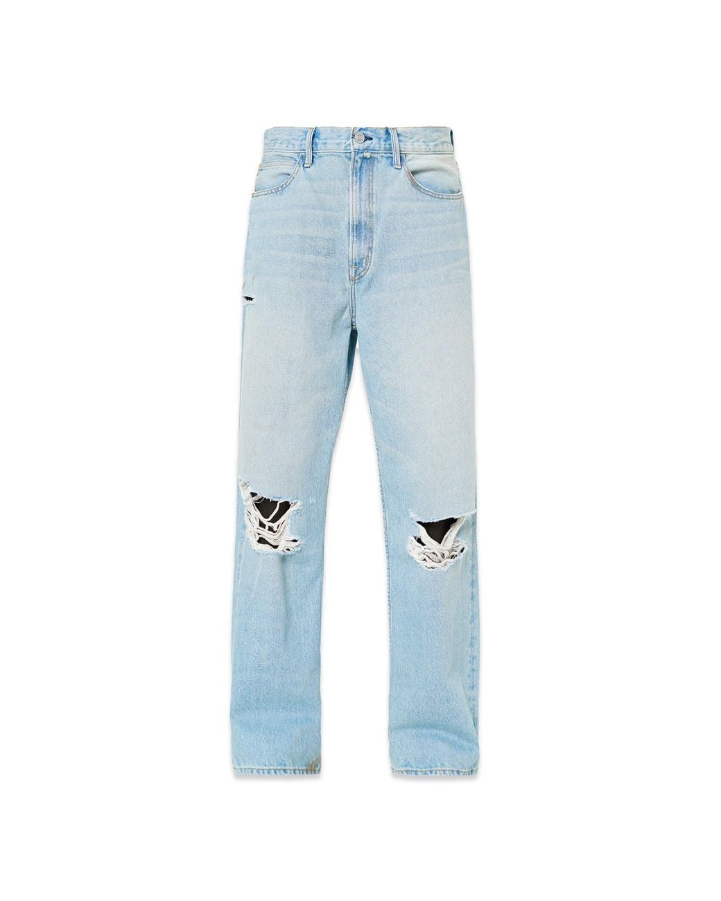 NOEND Blue Noend Slouch Loose Jeans for men