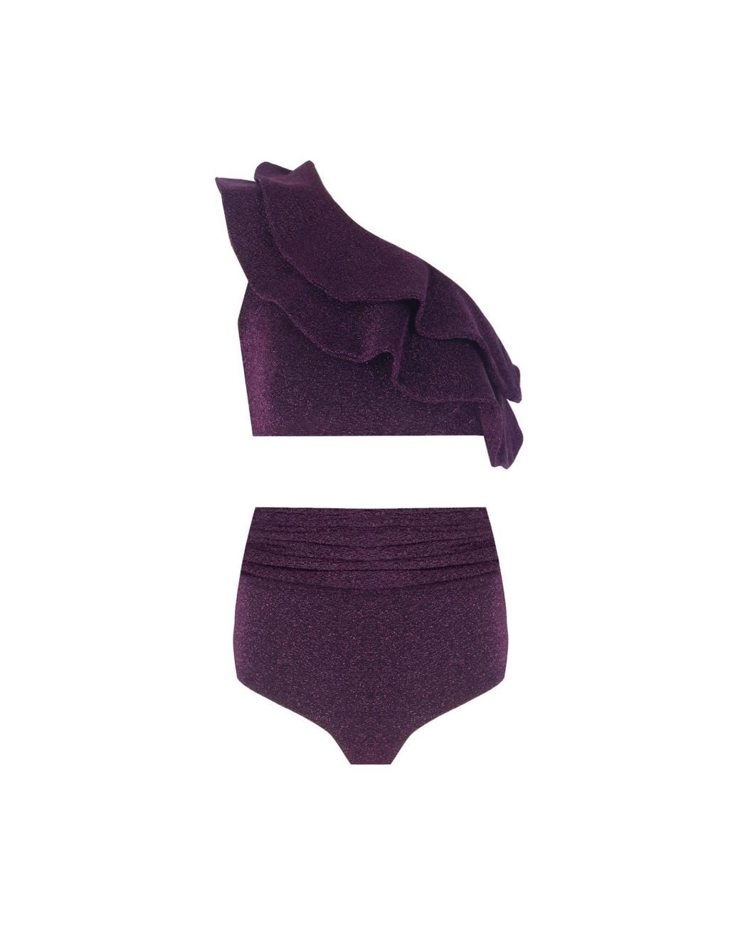 Nur Karaata Purple Cliantha Sparkle Bikini