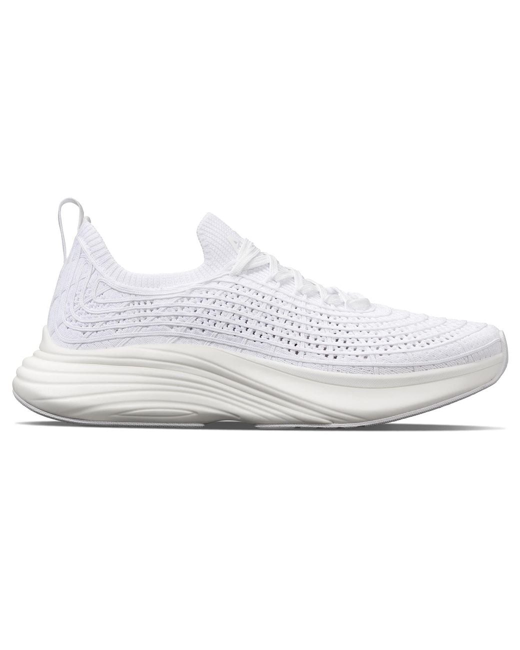 Athletic Propulsion Labs White Techloom Zipline