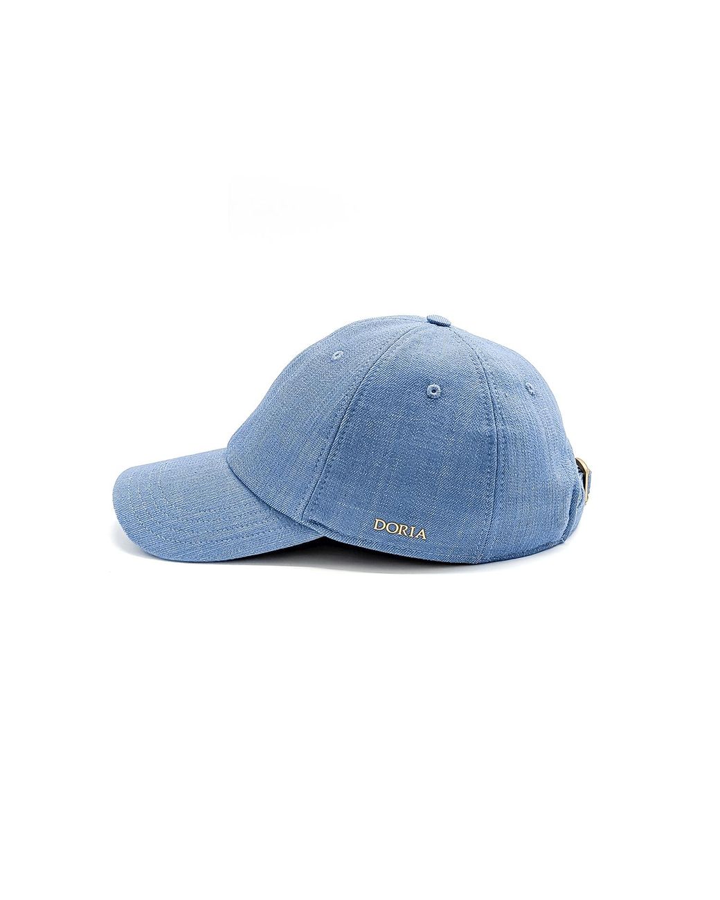 DORIA 1905 Blue Denim Baseball Cap for men