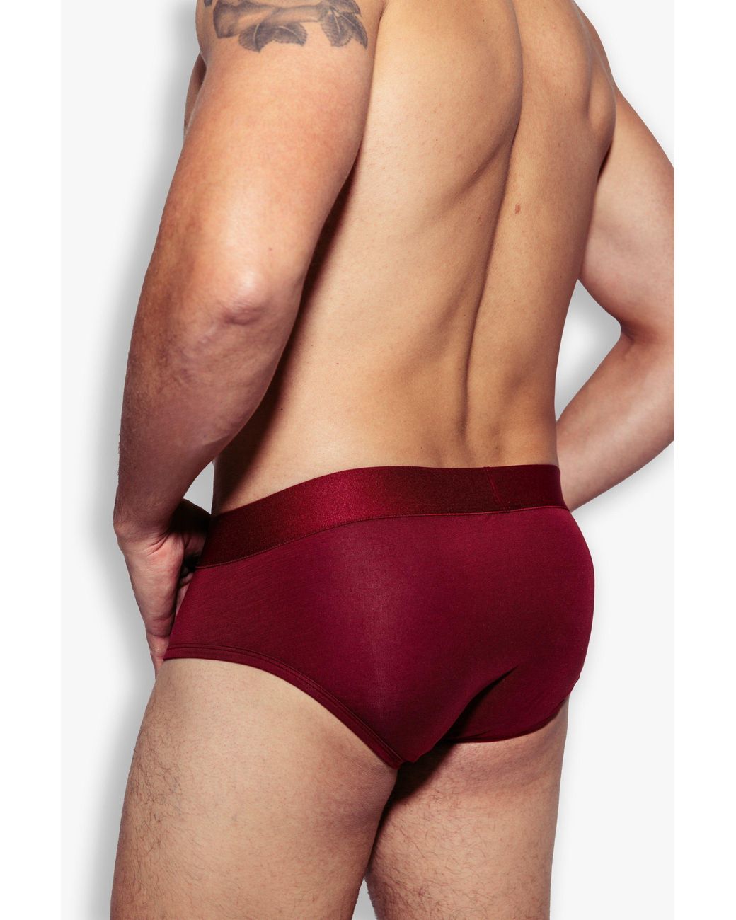 Bdxy Studio Red The Unit Underwear Brief for men