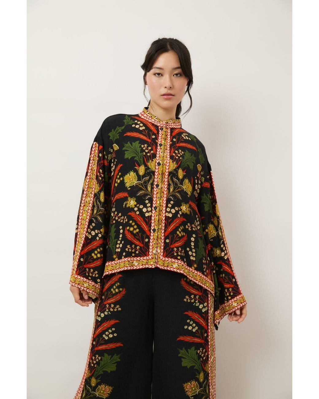 Raishma Black Reyna Shirt