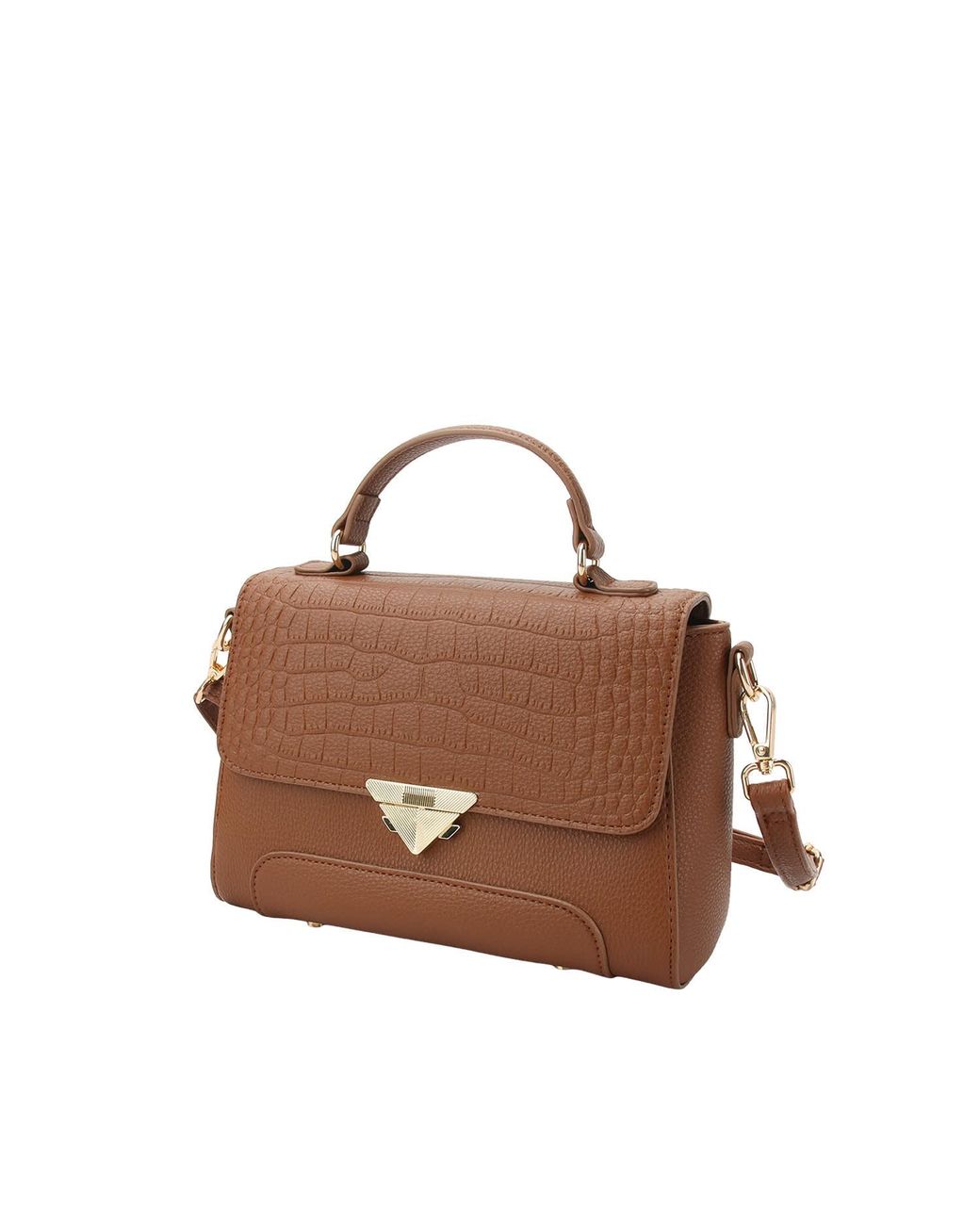Mkf Collection - J'omor Brown Saphira Shoulder Bag