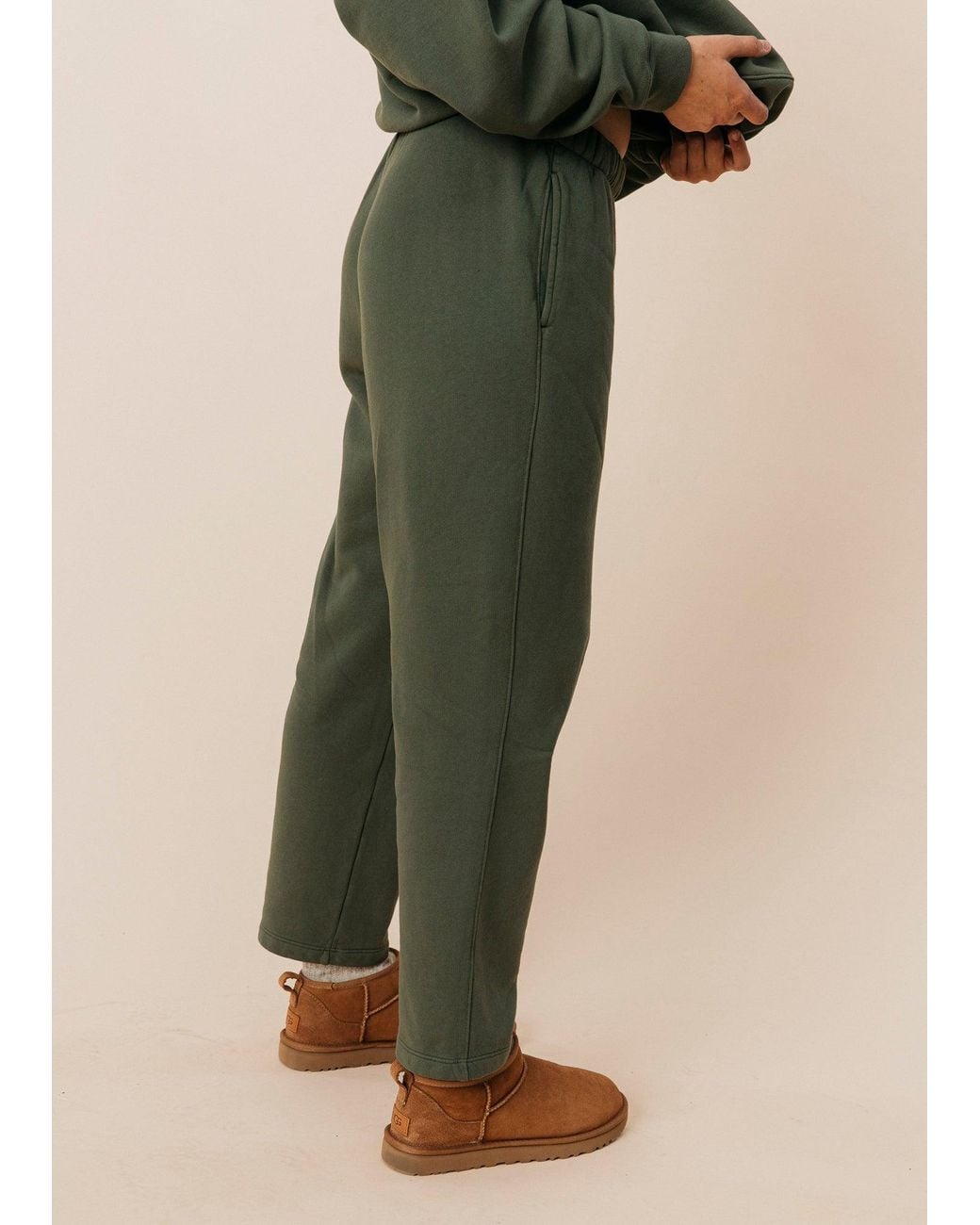 Ocio Leisurewear Green Cropped Pant
