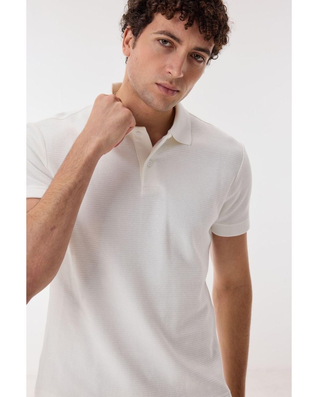 Ashita Fernandes White Wavel T Shirt for men