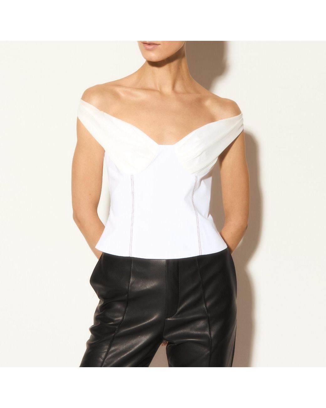 Herfetch White Grace Top