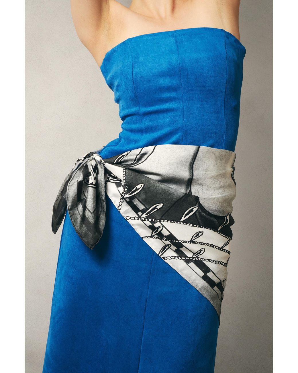 Tash and Ley Metallic Resurgence 90X90 Silk Scarf