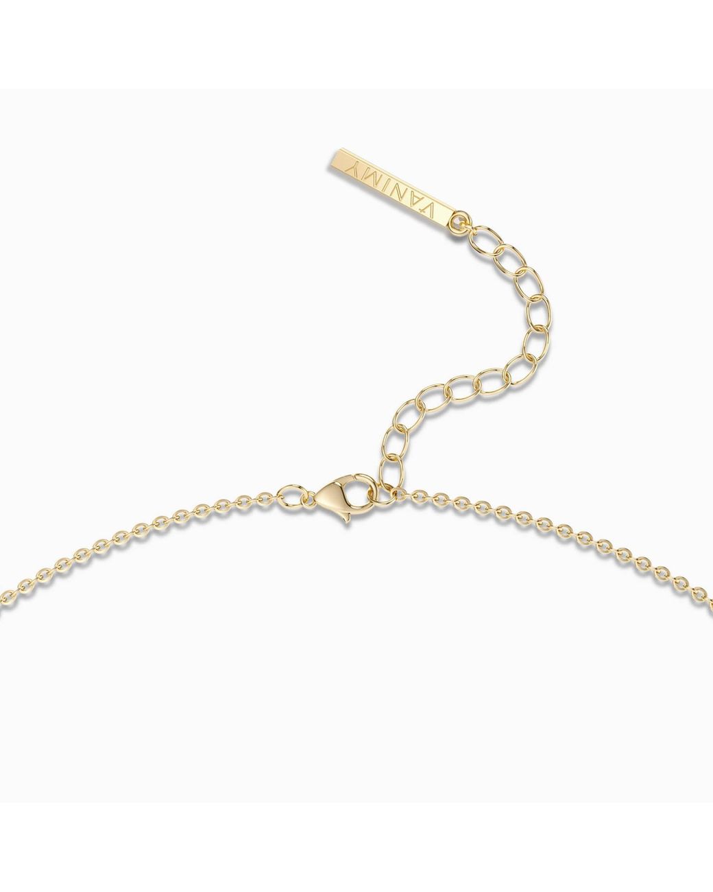 Vanimy Metallic Basic Chain Necklace