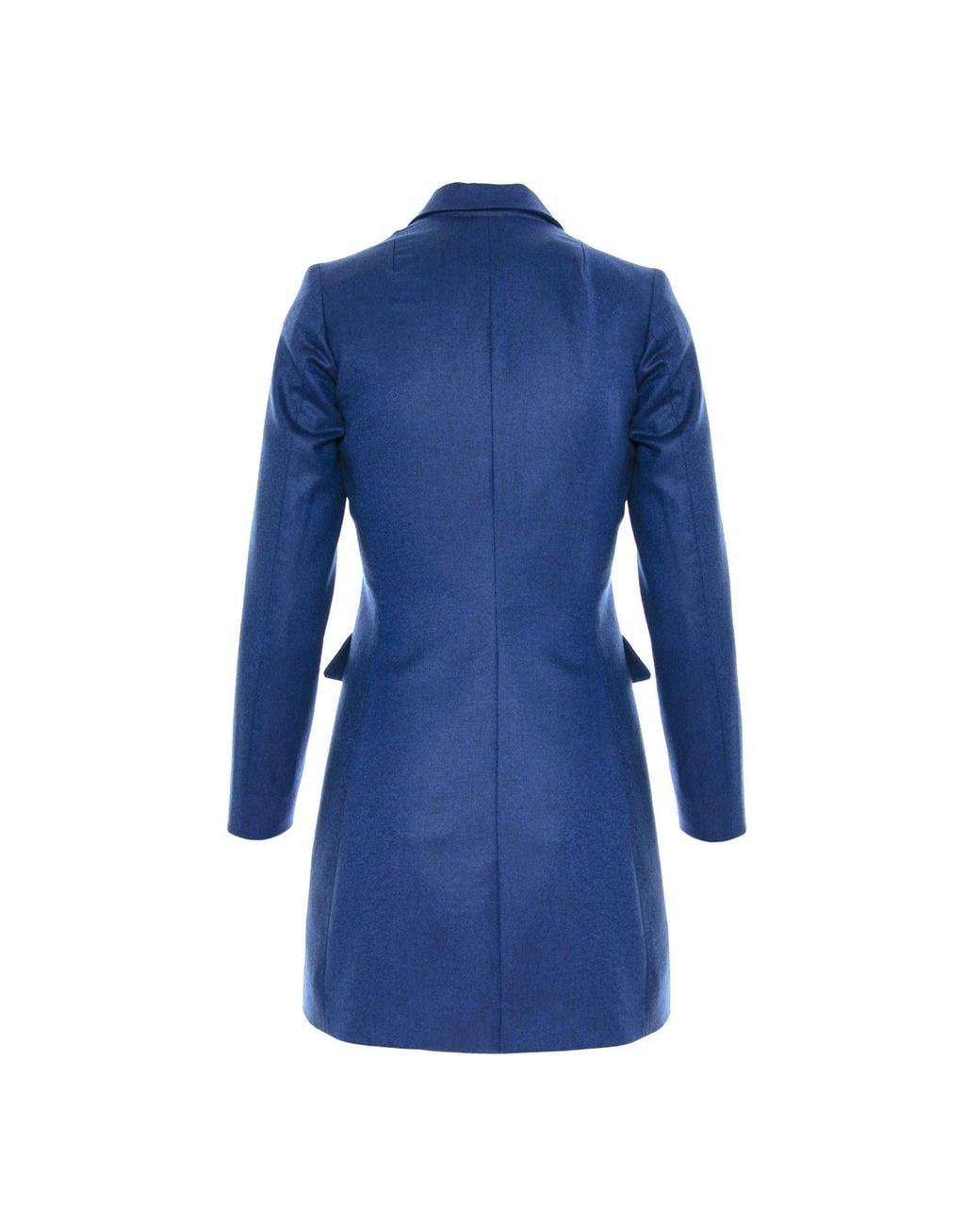AVENUE No.29 Blue Double Breasted Wool Blazer Dress