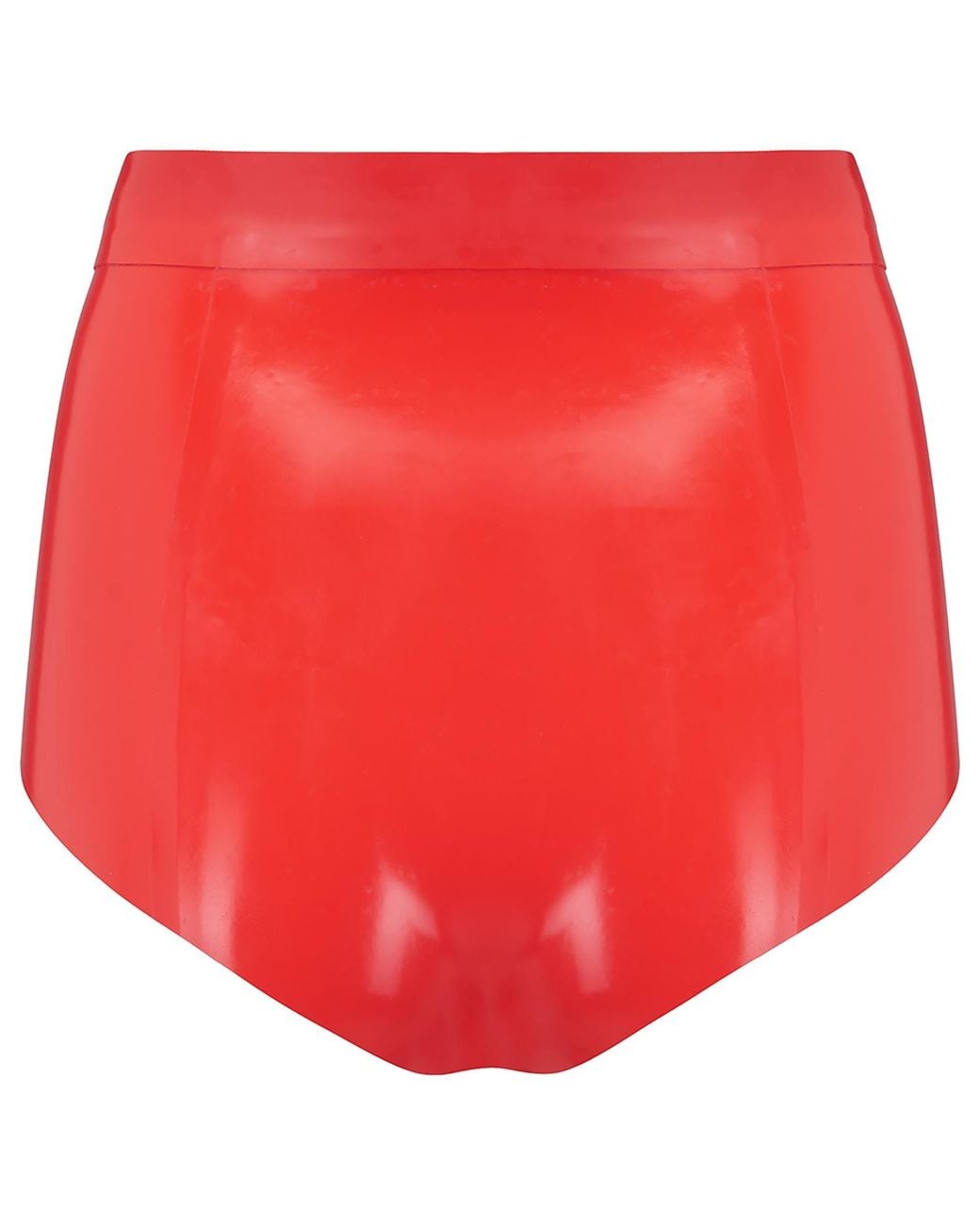 Elissa Poppy Red Latex Disco Pant