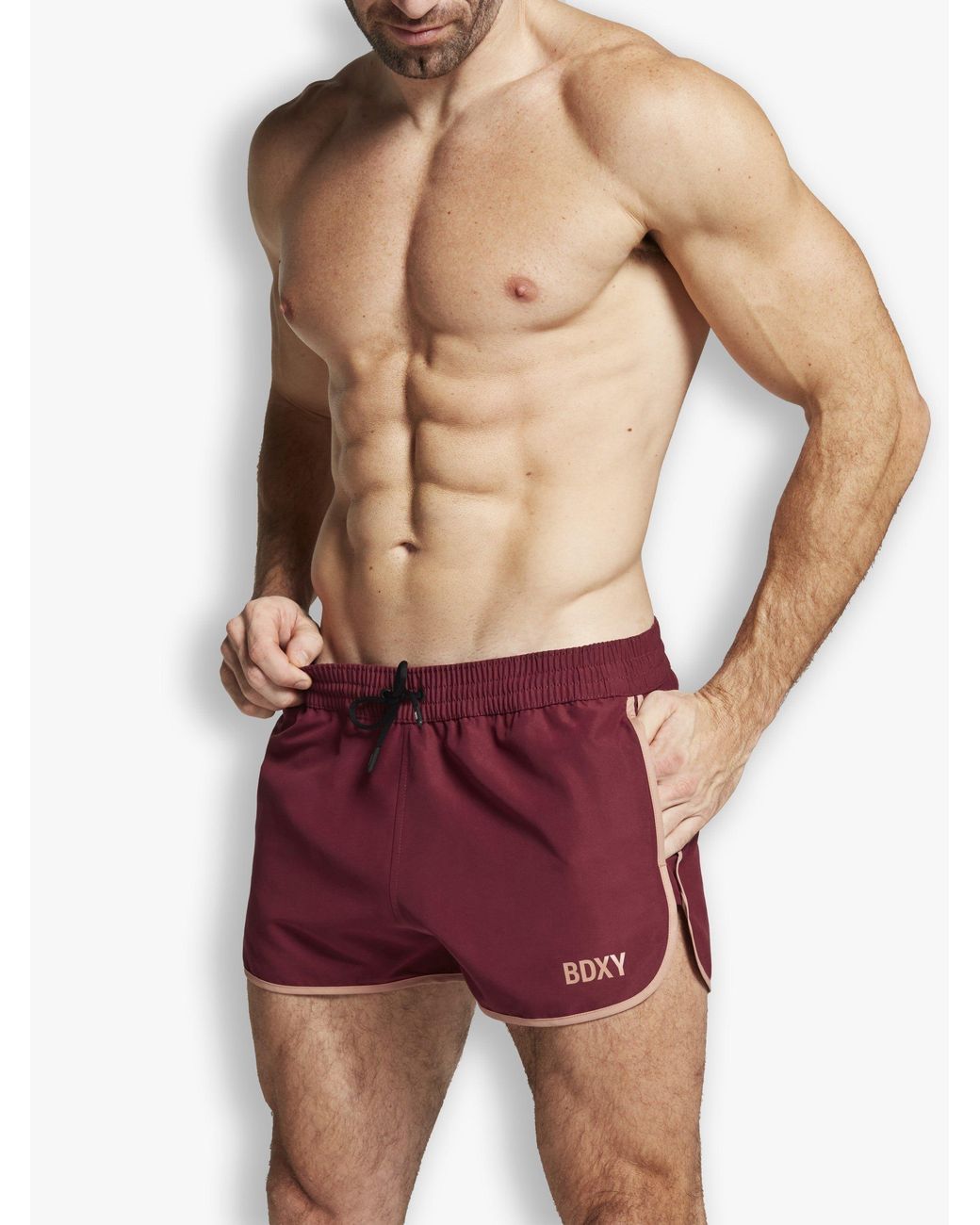 Bdxy Studio Red The Cameo Shorts for men