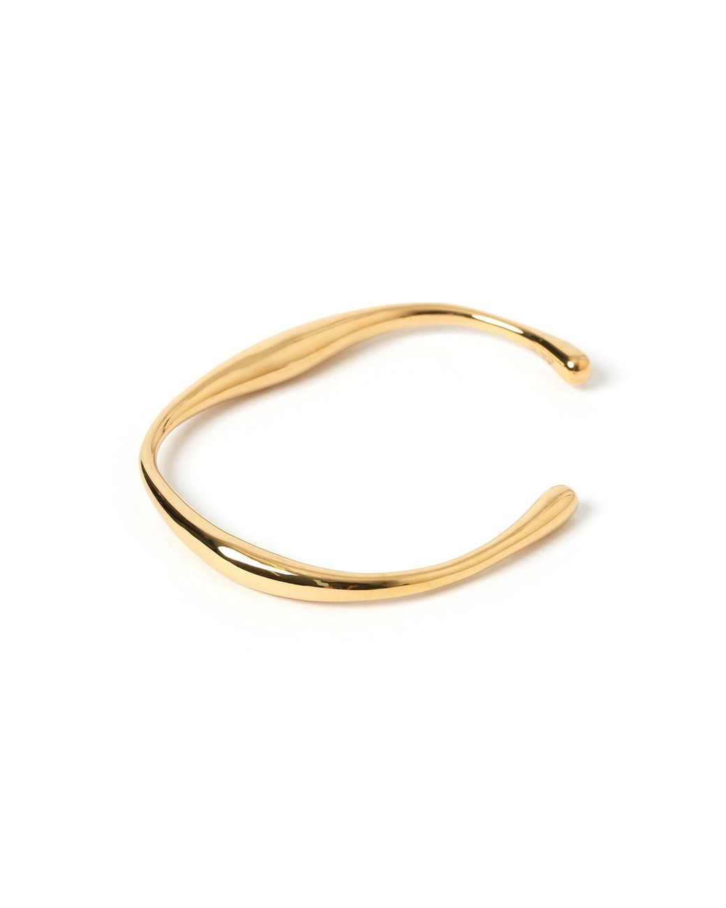 ARMS OF EVE Metallic Madison Gold Cuff Bracelet
