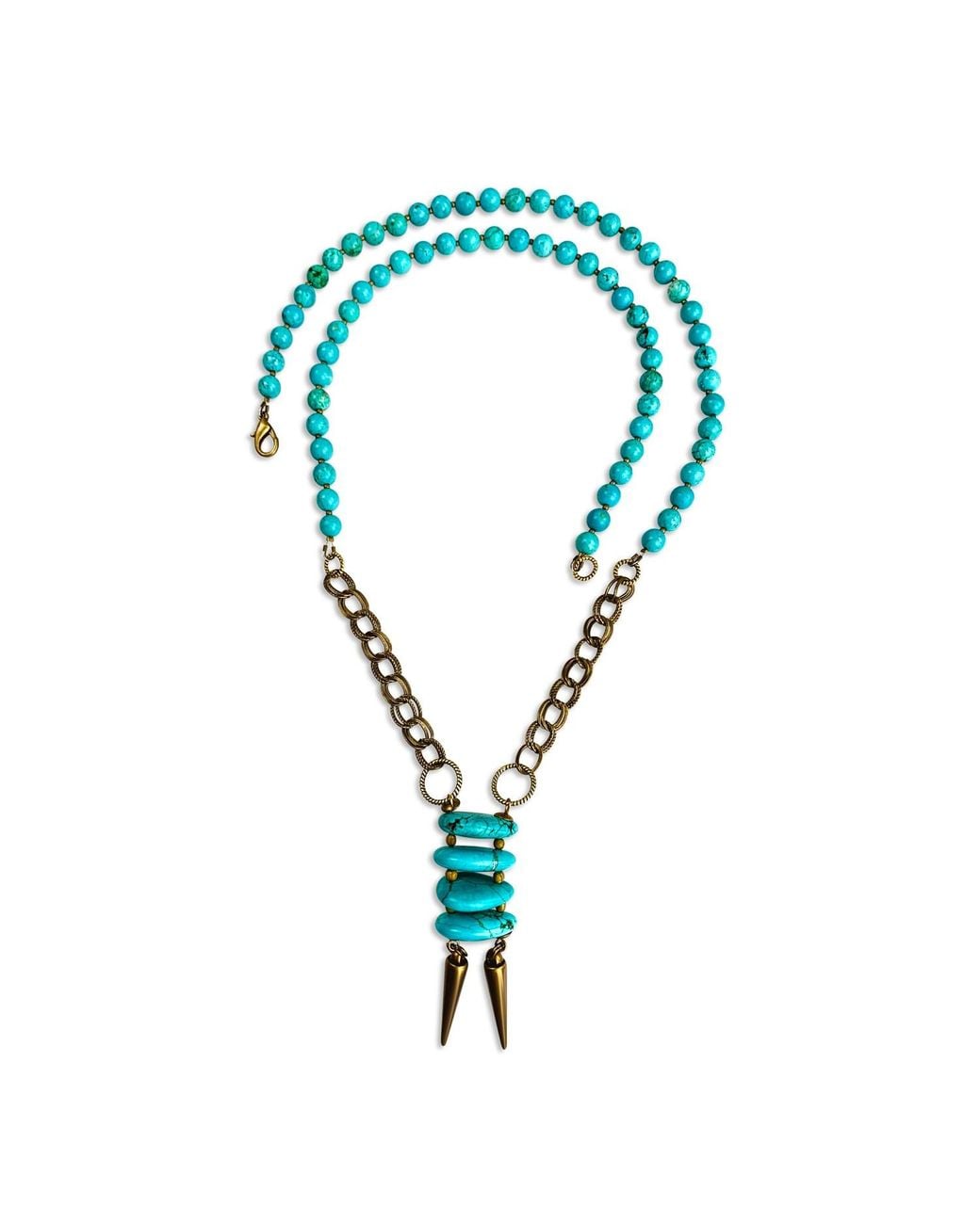 Bellus Domina Blue Long Necklace