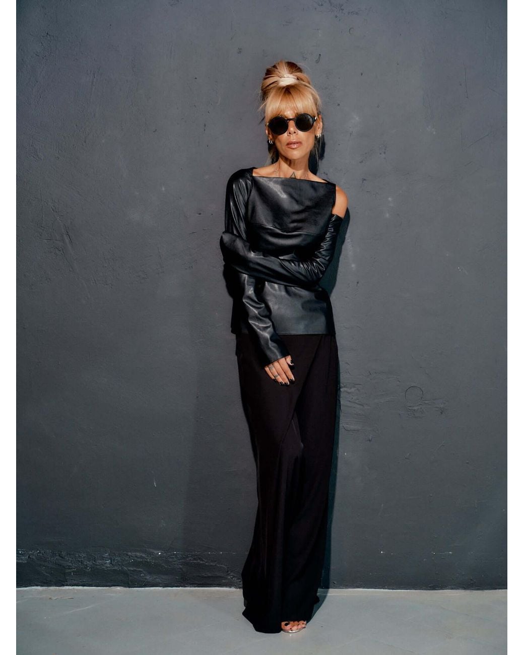 Clothes by Locker Room Black Wide-Leg Pants