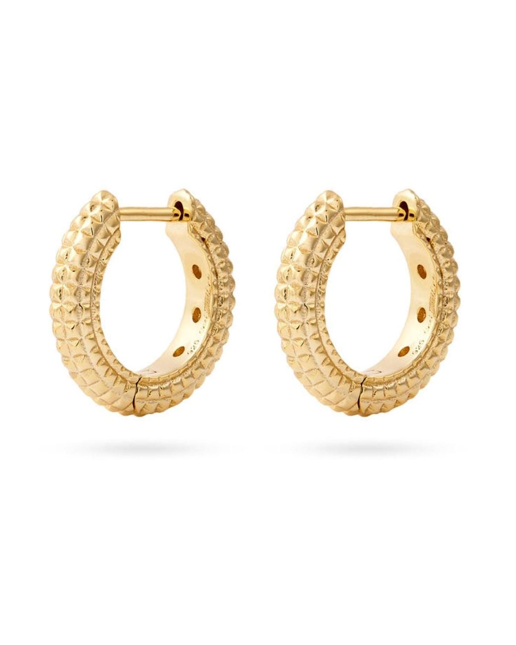 Onewildone Metallic Stay Golden Earrings