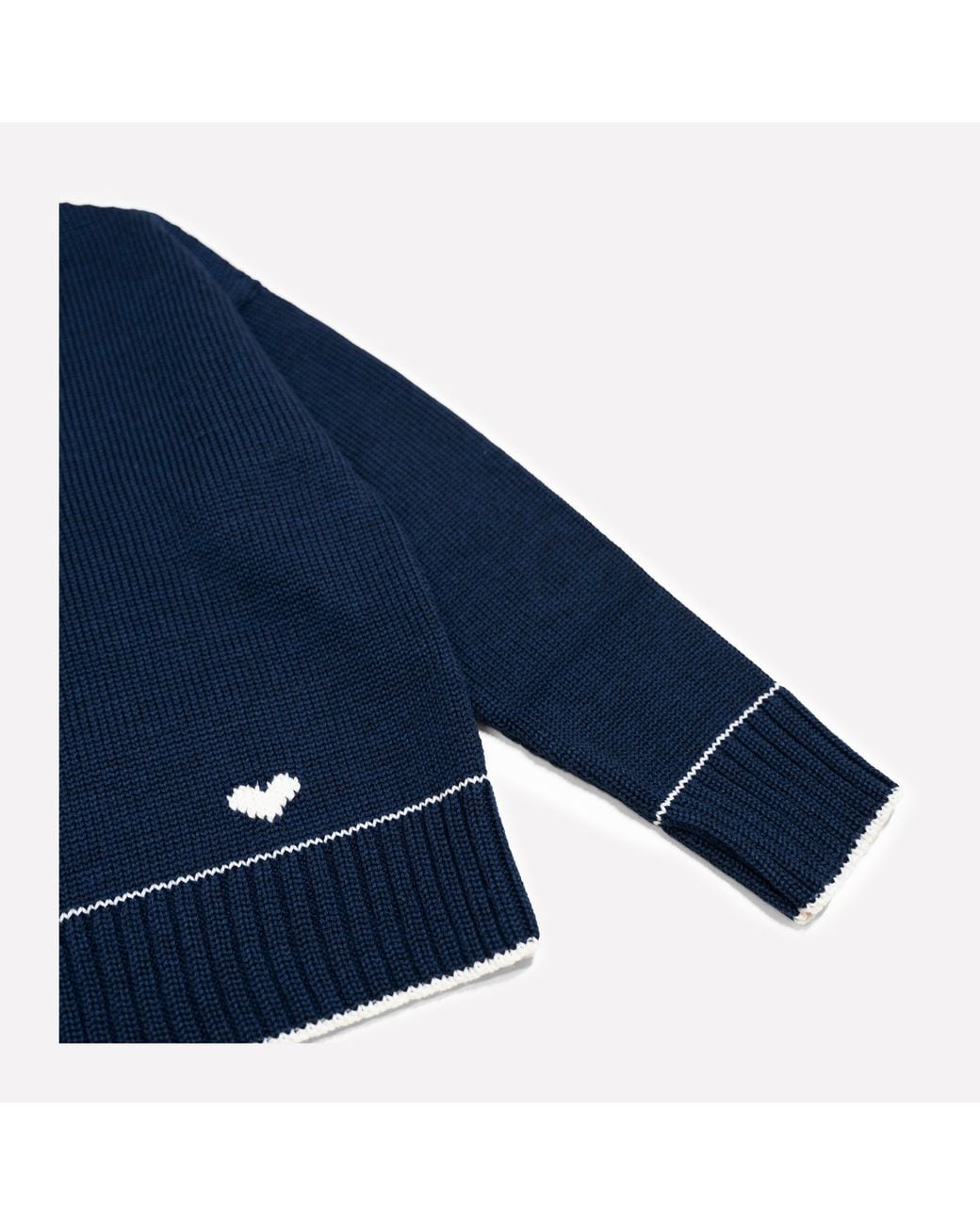 Gigi Knitwear Blue Lara Charm Sweater