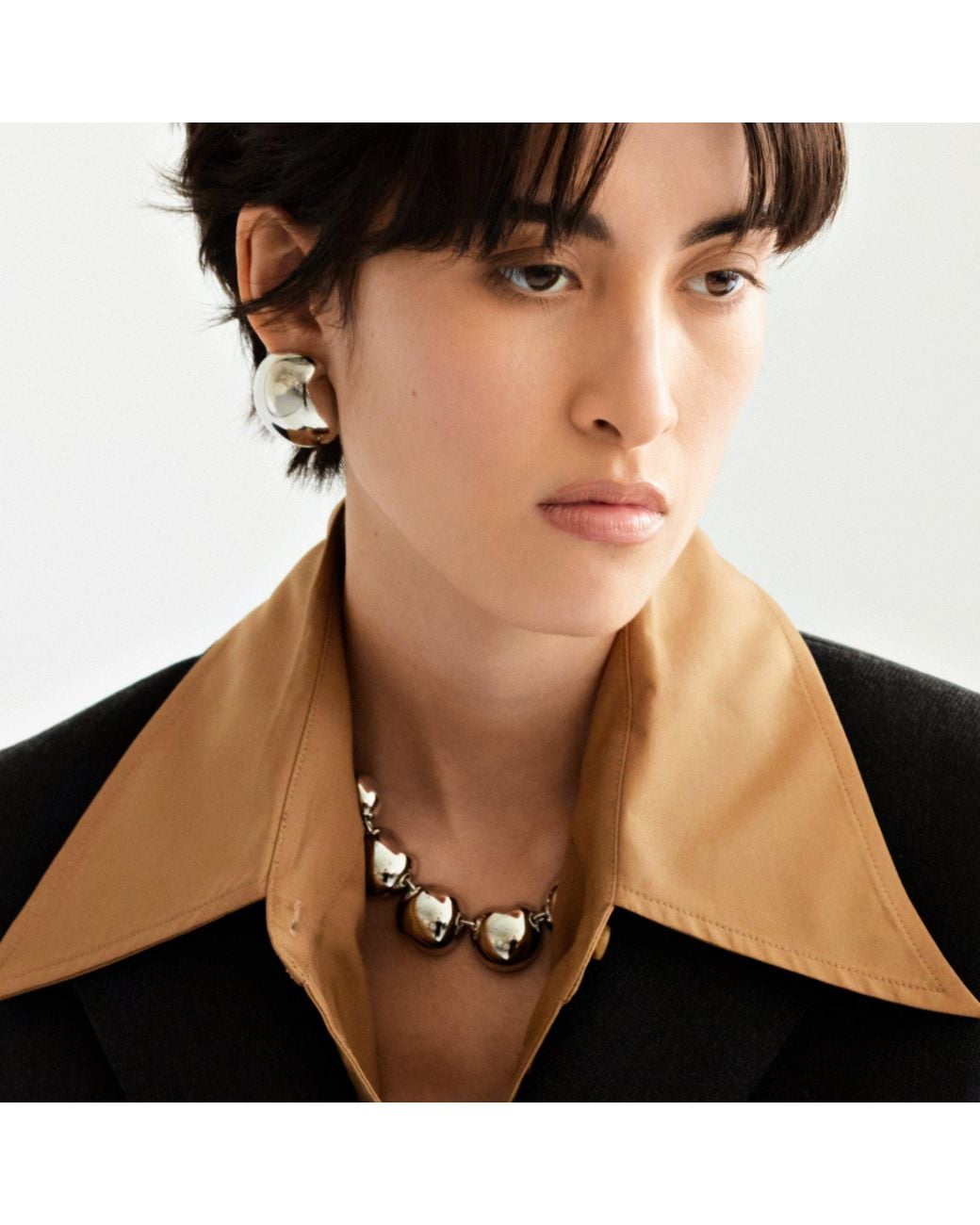 Biko Jewellery Metallic Nicola Collar