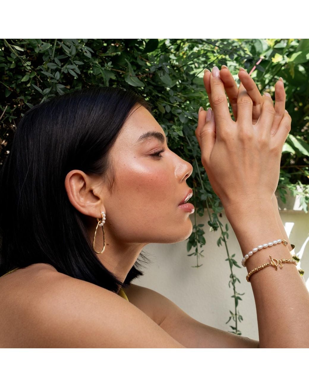 Dower & Hall Metallic Signature Nomad Nugget Bracelet