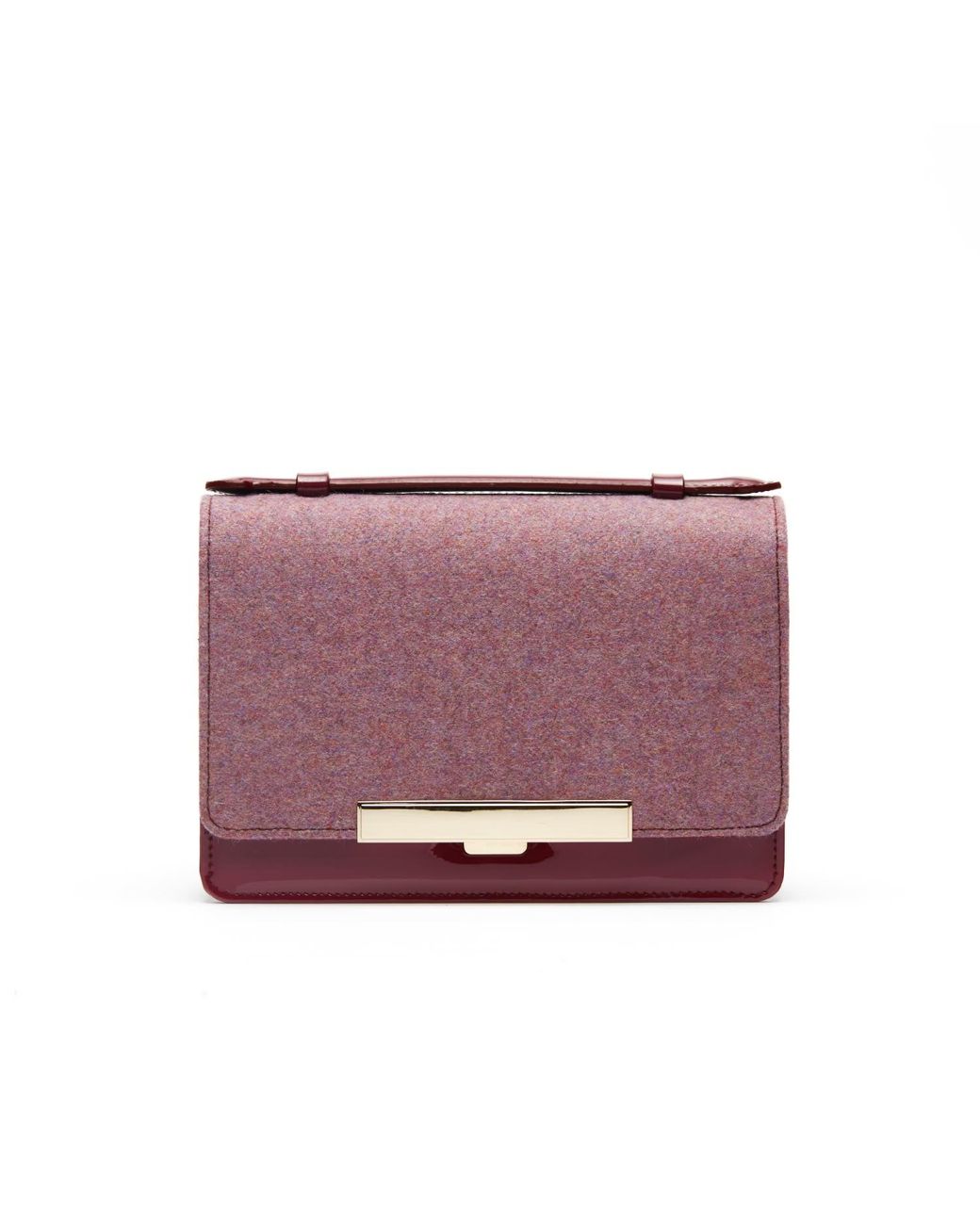 Danni Ro Purple Dr. Clutch- Compact Purse