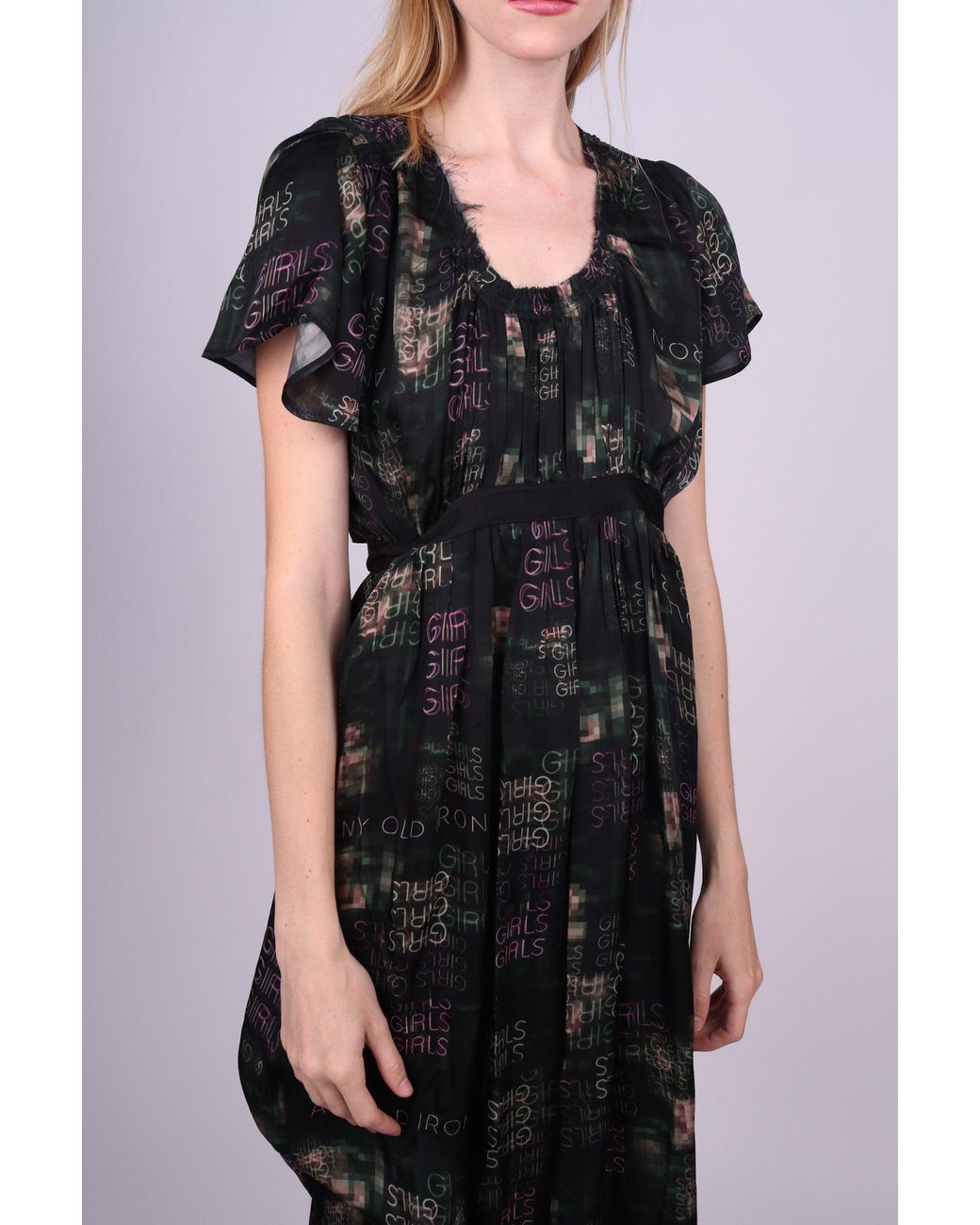 Any Old Iron Blue Goddess Dress