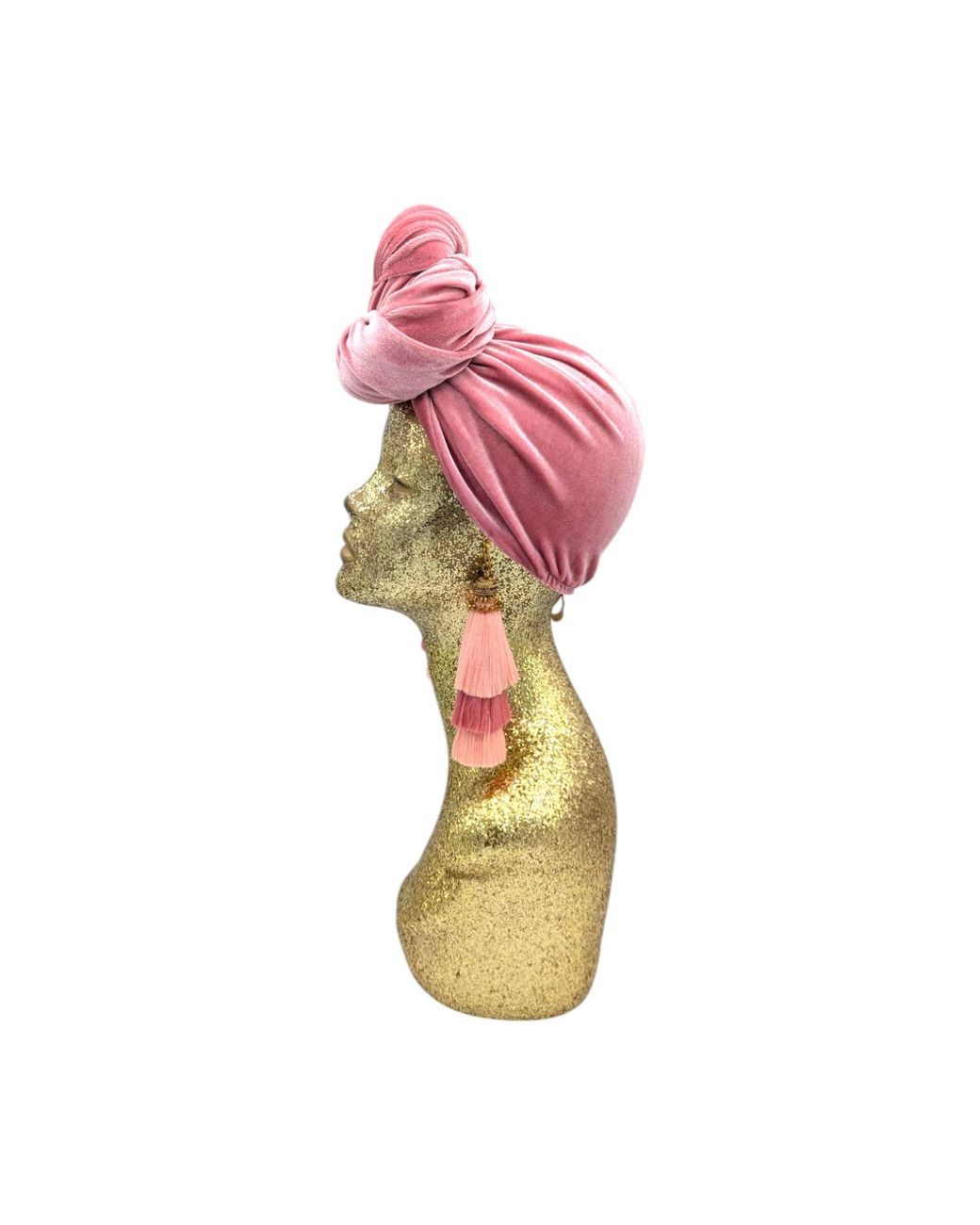 Julia Clancey Red Dusky Swinglette Turban