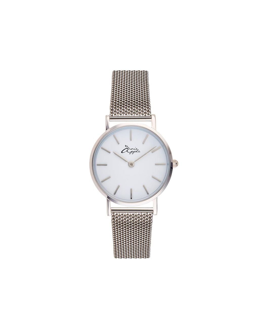 Bermuda Watch Company Annie Apple Metanoia Silver Blue Petite Interchangeable Watch