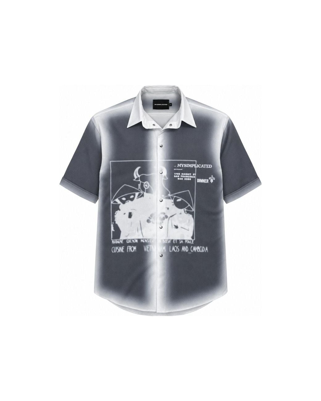 mysimplicated Blue Short Sleeve Shirt