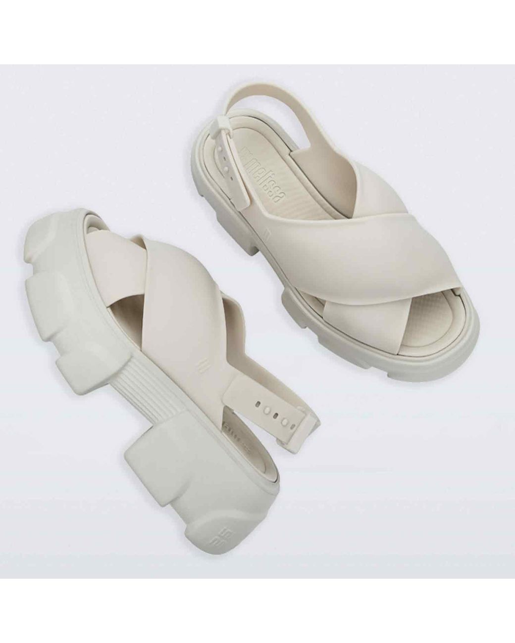 Melissa Gray Neutrals Yura Sporty Platform Sandal