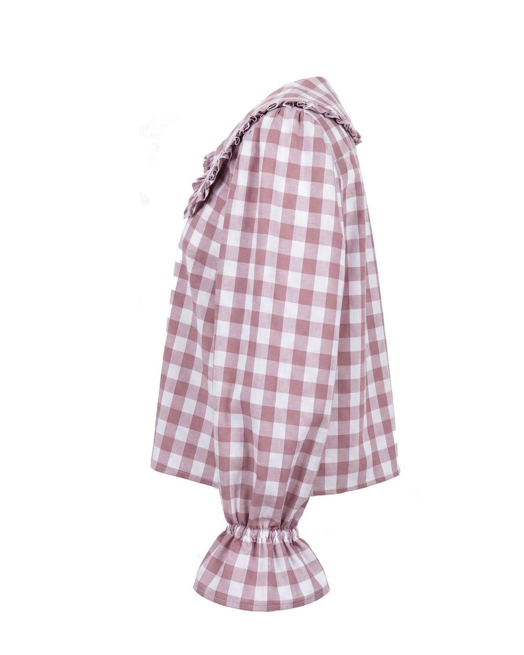 The Well Worn Pink The Luna Blouse – Gingham