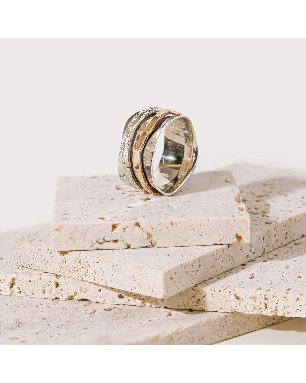 Charlotte's Web Jewellery White Aura Magic Spinning Ring