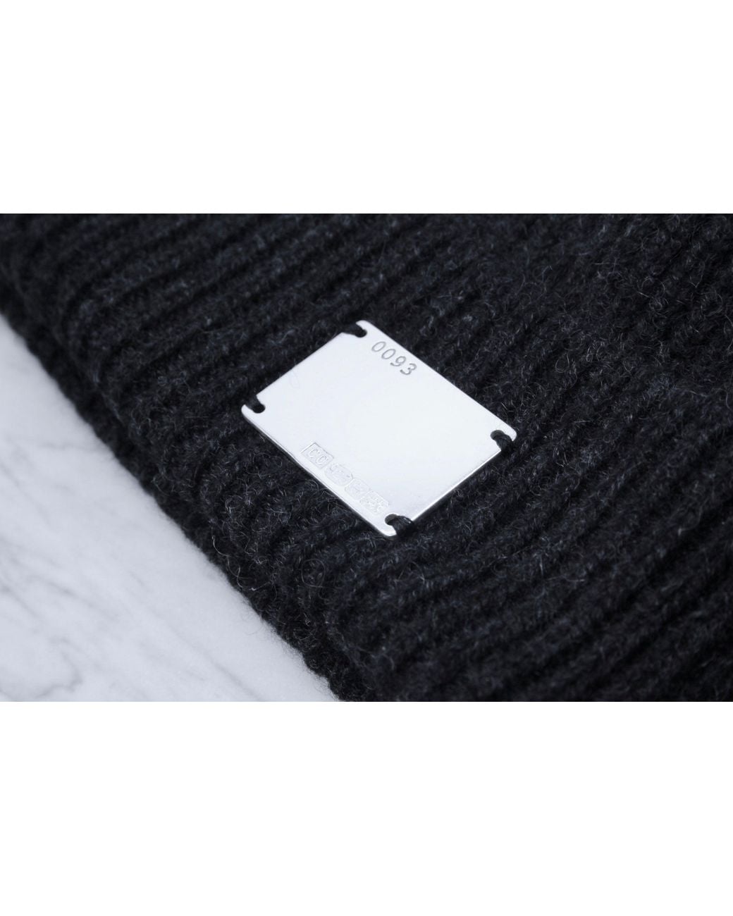 Ware Collective Black Neutrals Tag Keep Warm Beanie