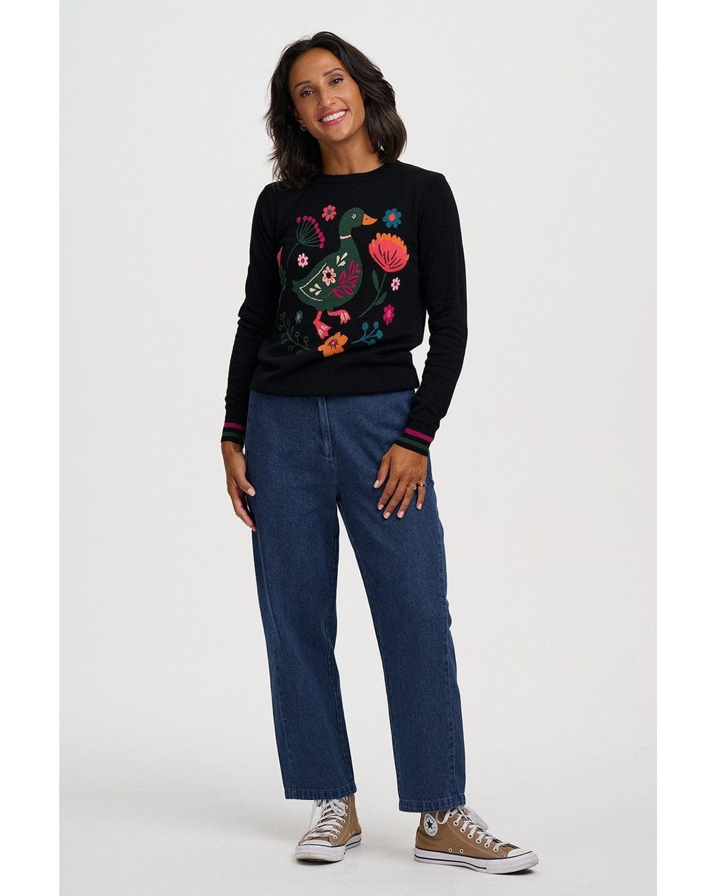 Sugarhill Black Rita Sweater Duck