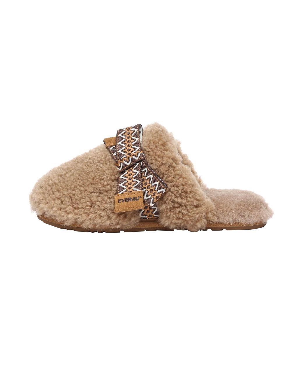 EverAu Australia Brown Moorhen Bow Slippers
