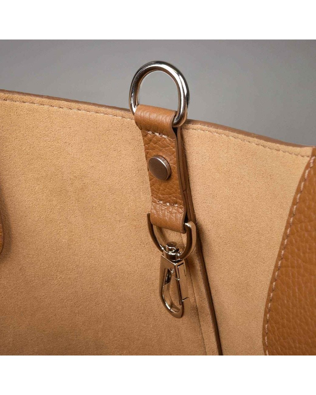 Aarni Brown Aava Tote Bag, Cognac