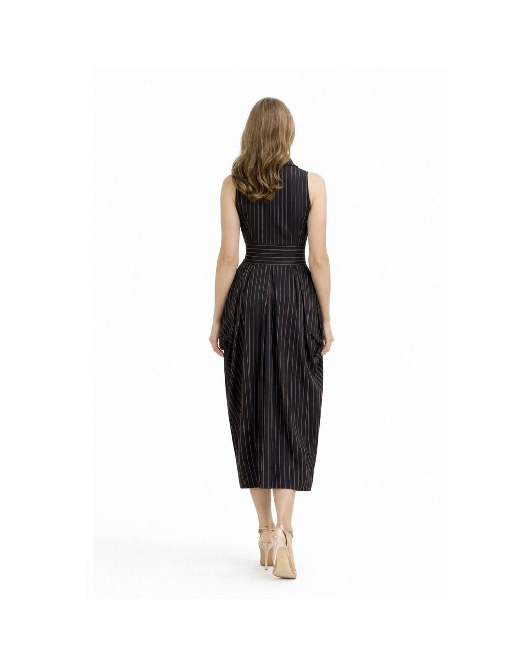 Lumina Eligma Black The Tuxedo Dress
