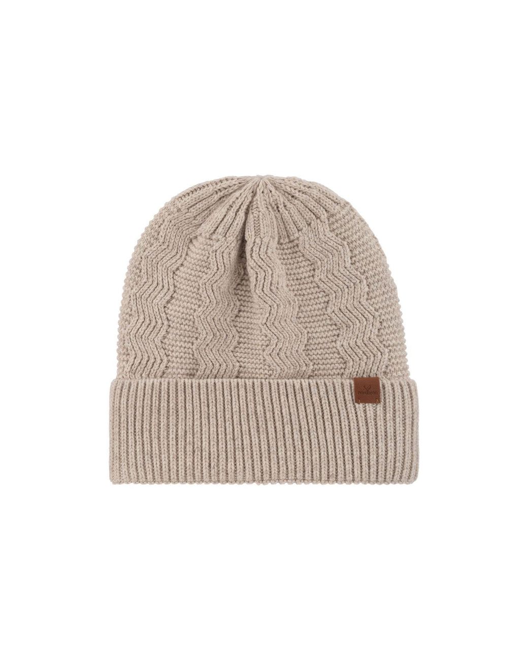 Norbron Natural Kordec Camel Beanie for men