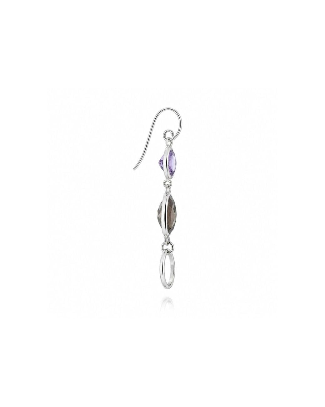 The Jewellery Store London White Desert Night's Queen Chandelier Earrings