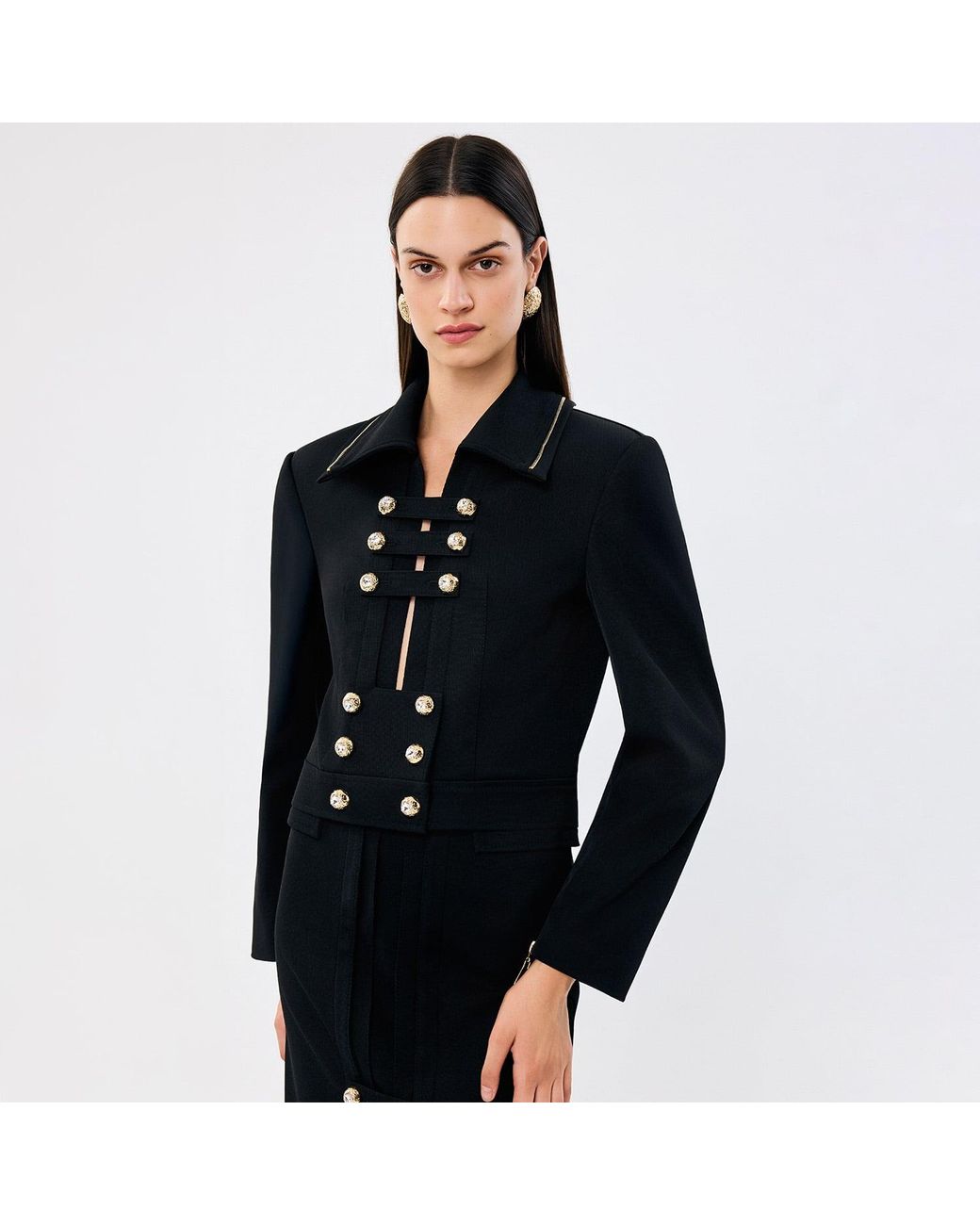 Saint Ones Black Lucida Jacket