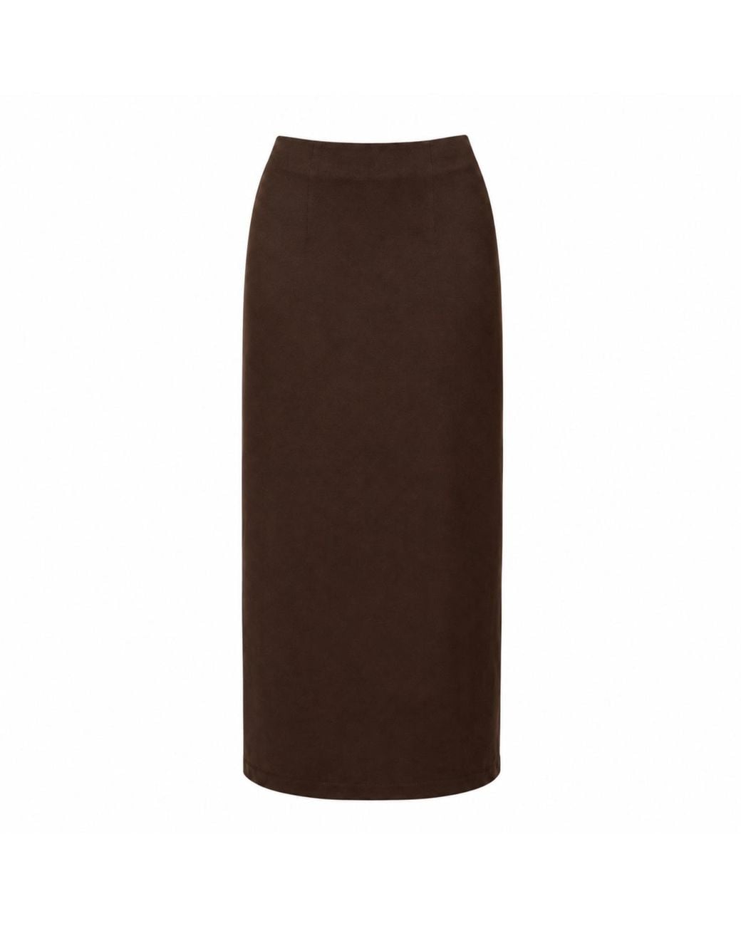 Elamins Brown Maxi Skirt Charcoal