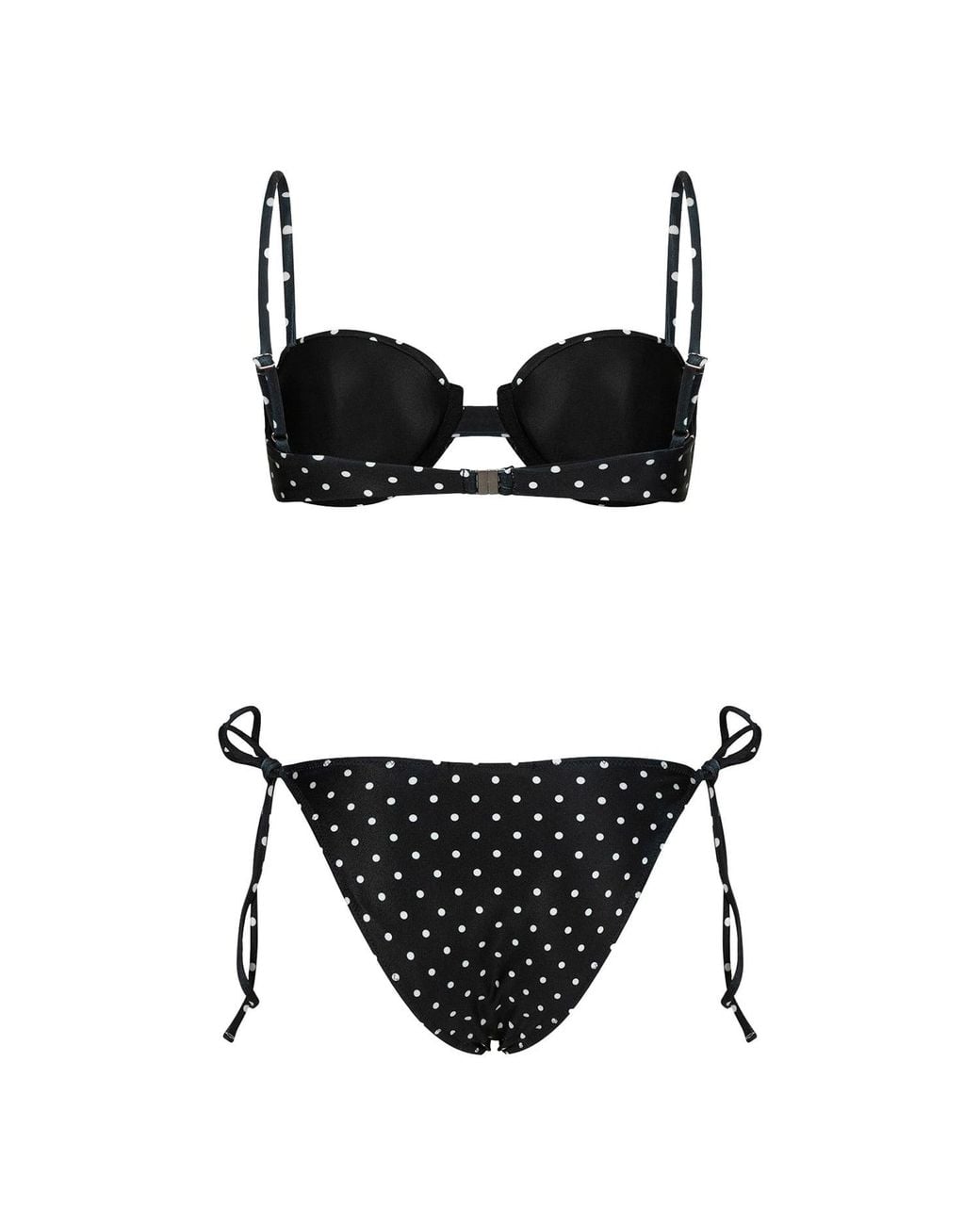 Paramidonna Black Daisy Polka Dot