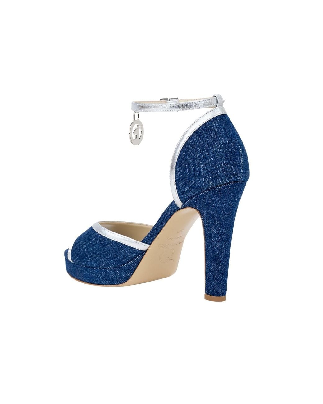 Moon D'elle Blue The Nebbiolina Heels