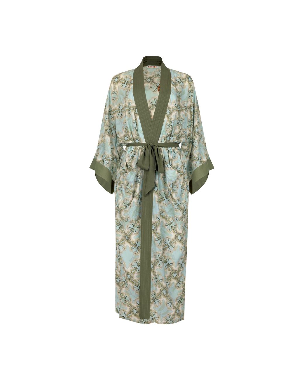 Henelle Green Lucky Pony Duster Robe