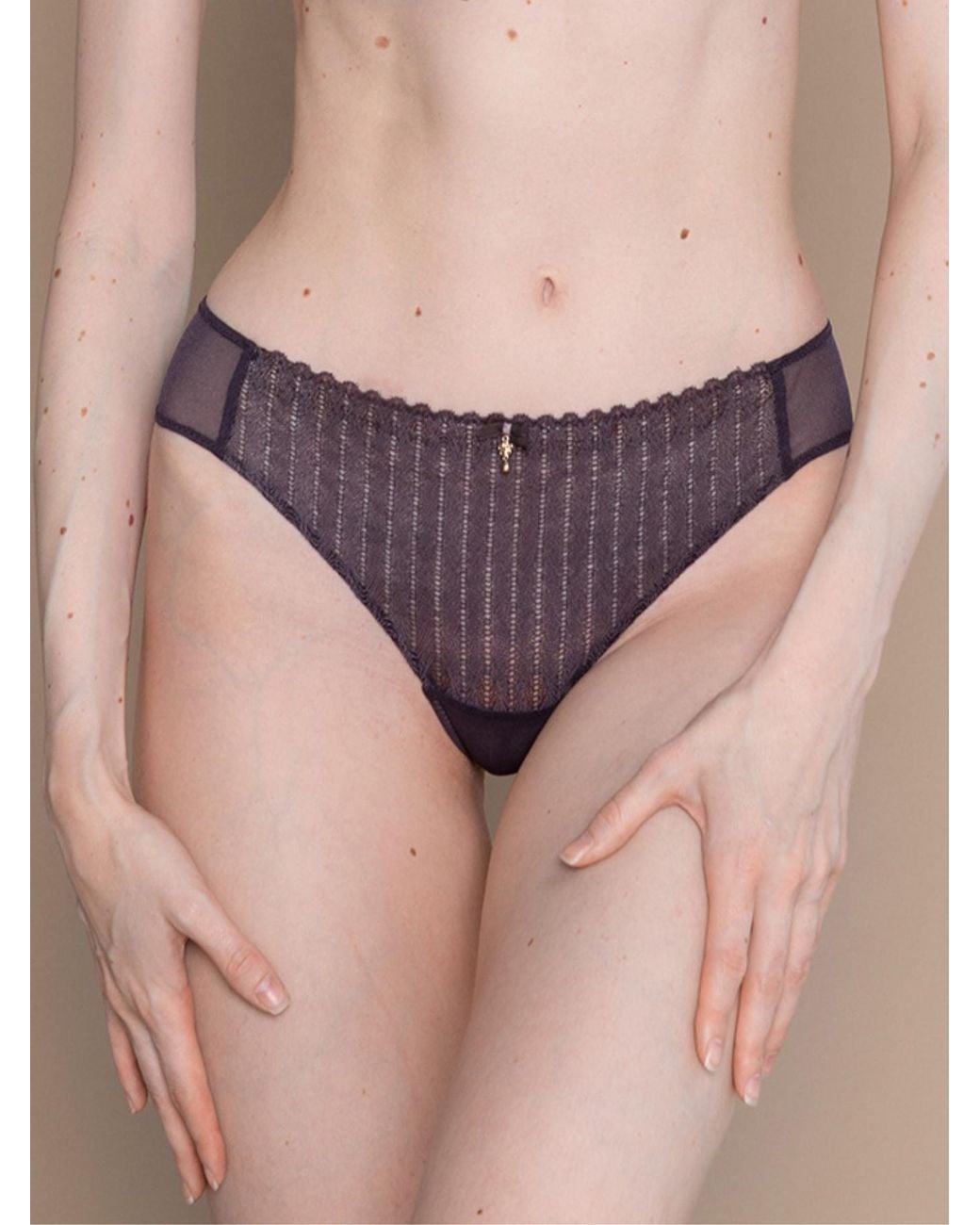 BonBon Lingerie Purple Harmony Full Brief
