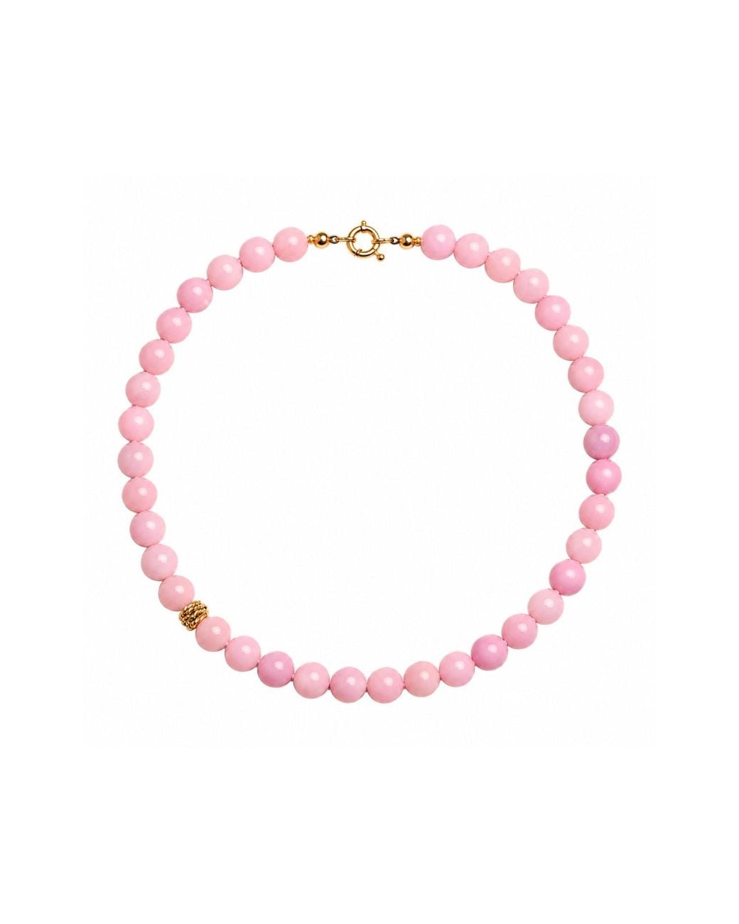 Lalinde Pink Bloom Necklace