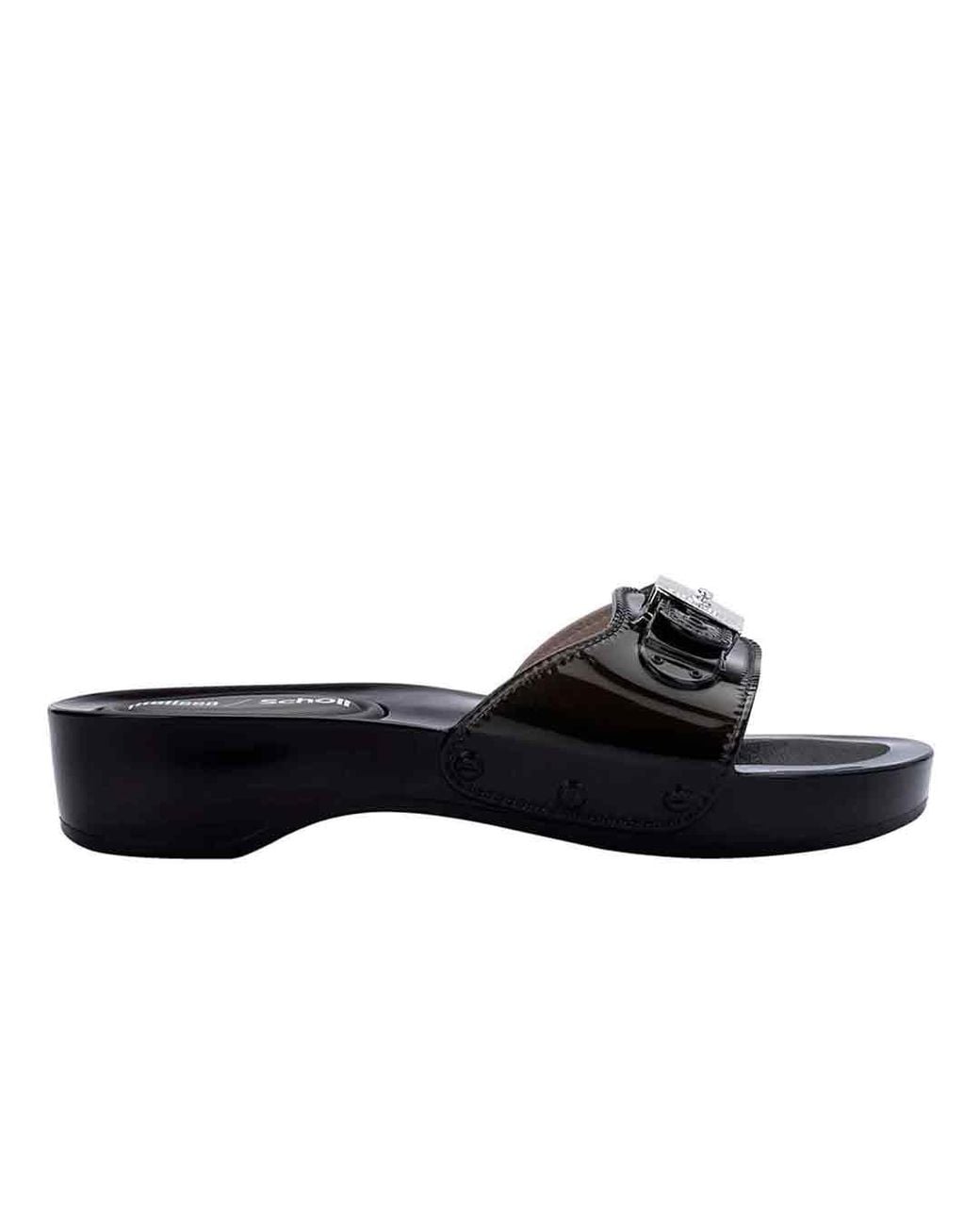 Melissa Black Pescura Heel X Scholl
