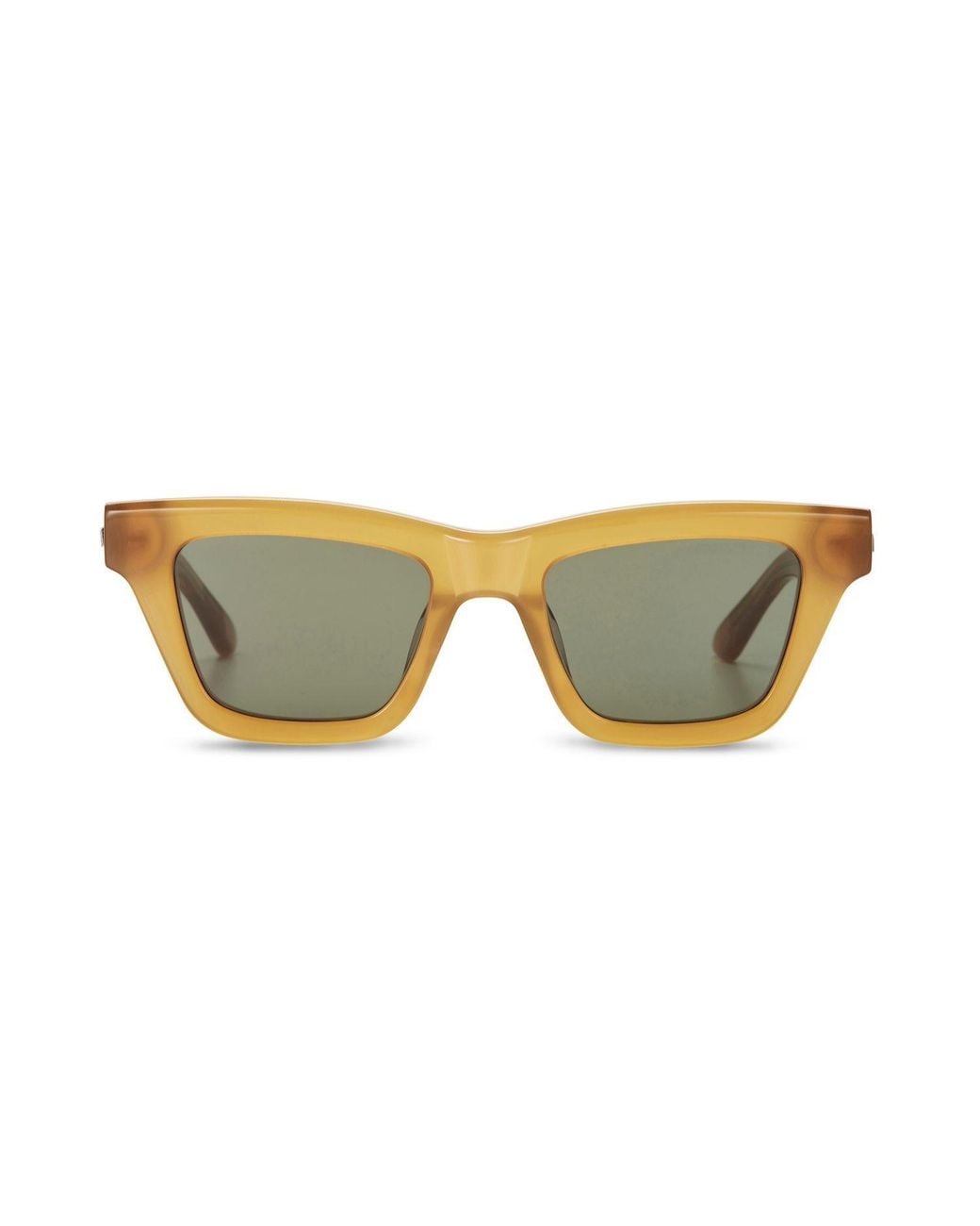The Avantguard Brown Yarrow Caramel Wayfarer Sunglasses