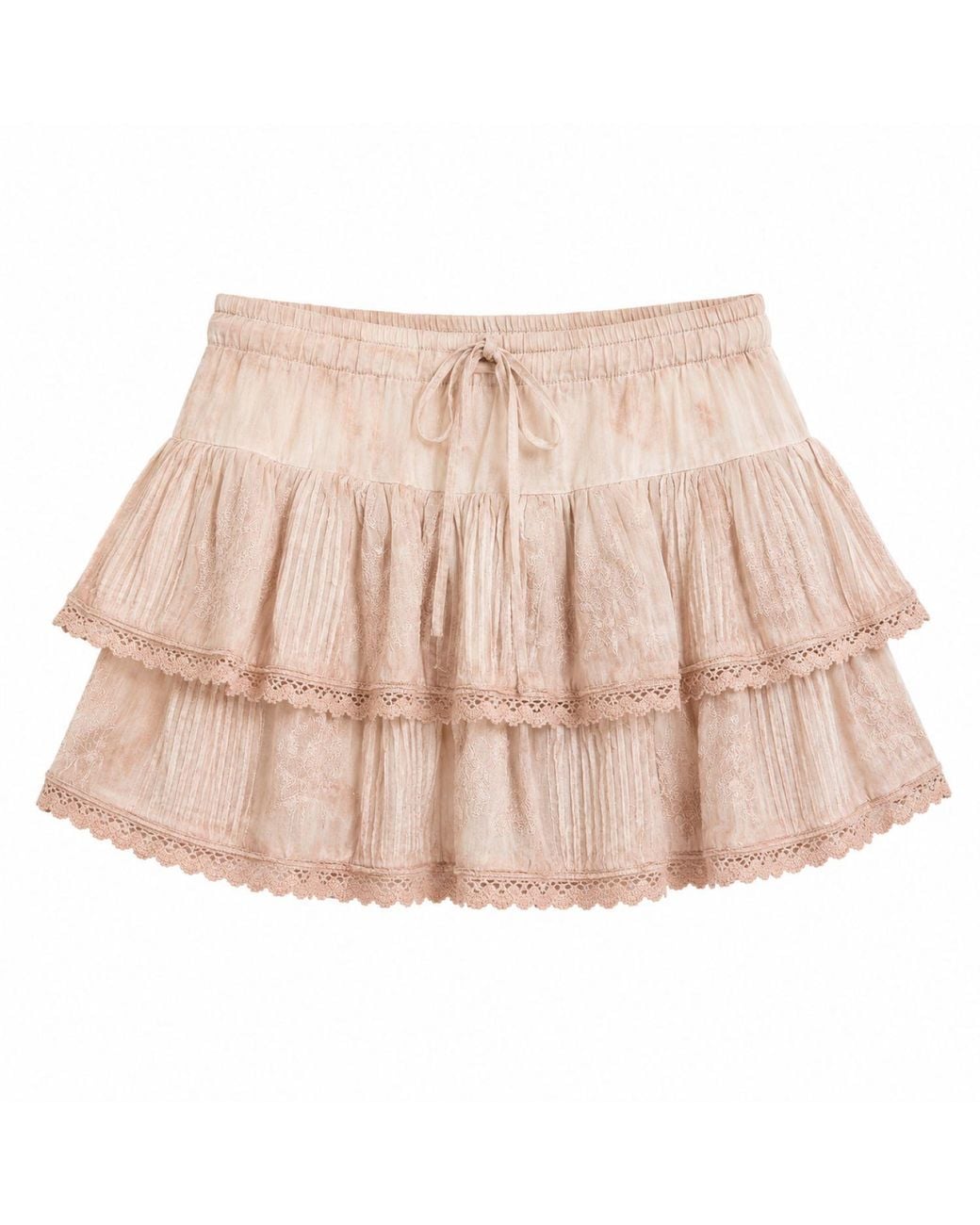 Muche Et Muchette Pink Neutrals Coquette Skort