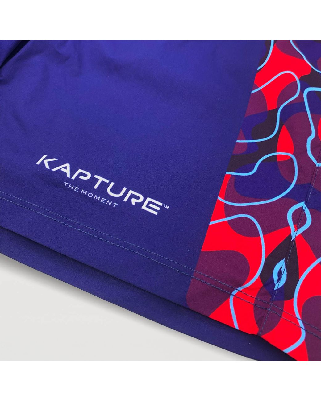 Kapture Purple Neo City Camo Shorts for men