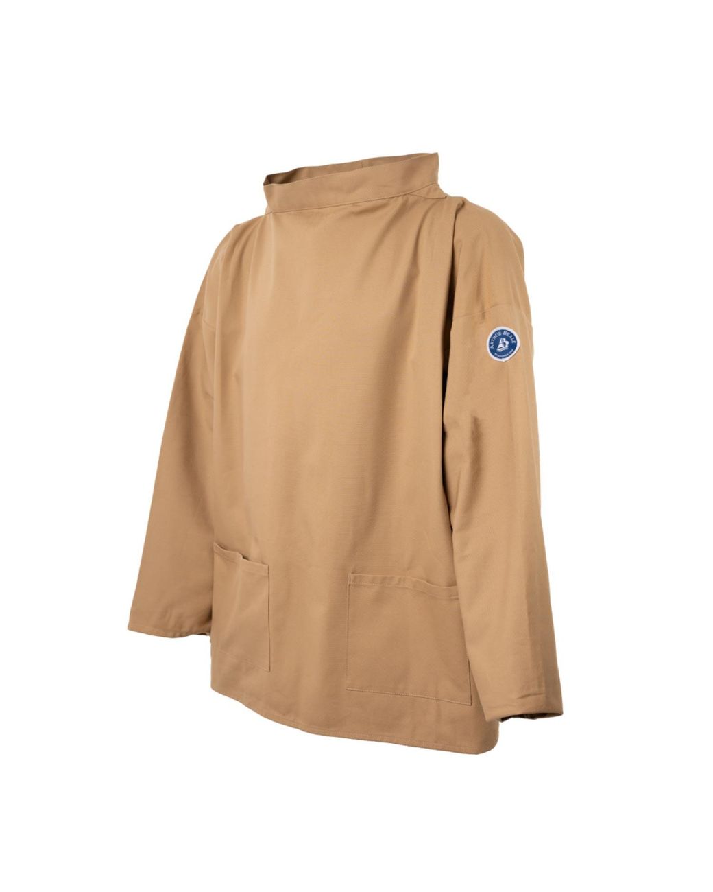 Arthur Beale Natural Boat Neck Smock for men