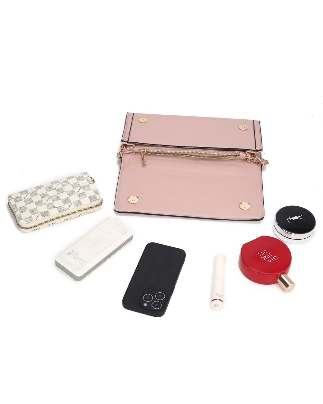 Mkf Collection - J'omor Pink Arlena Crossbody Bag